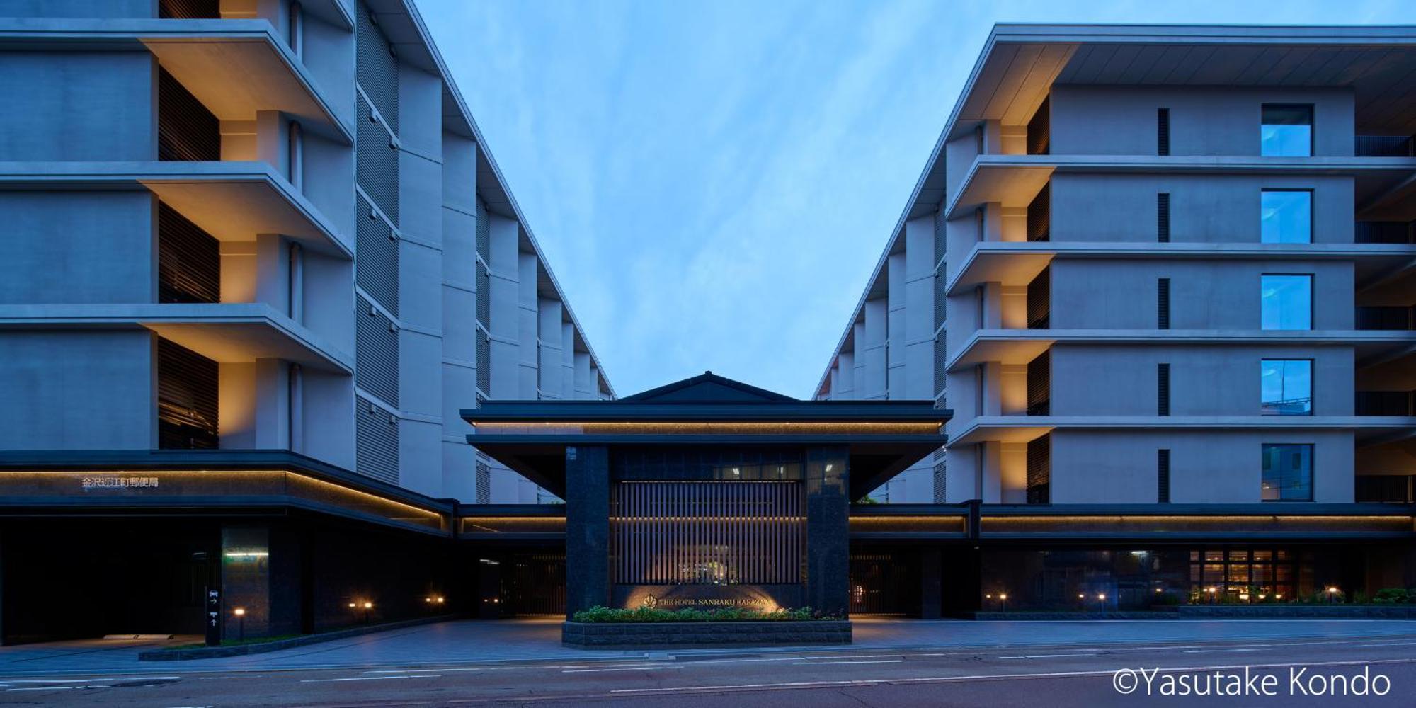 The Hotel Sanraku Kanazawa 21Th December 2022 Open Exterior photo The hotel's entrance