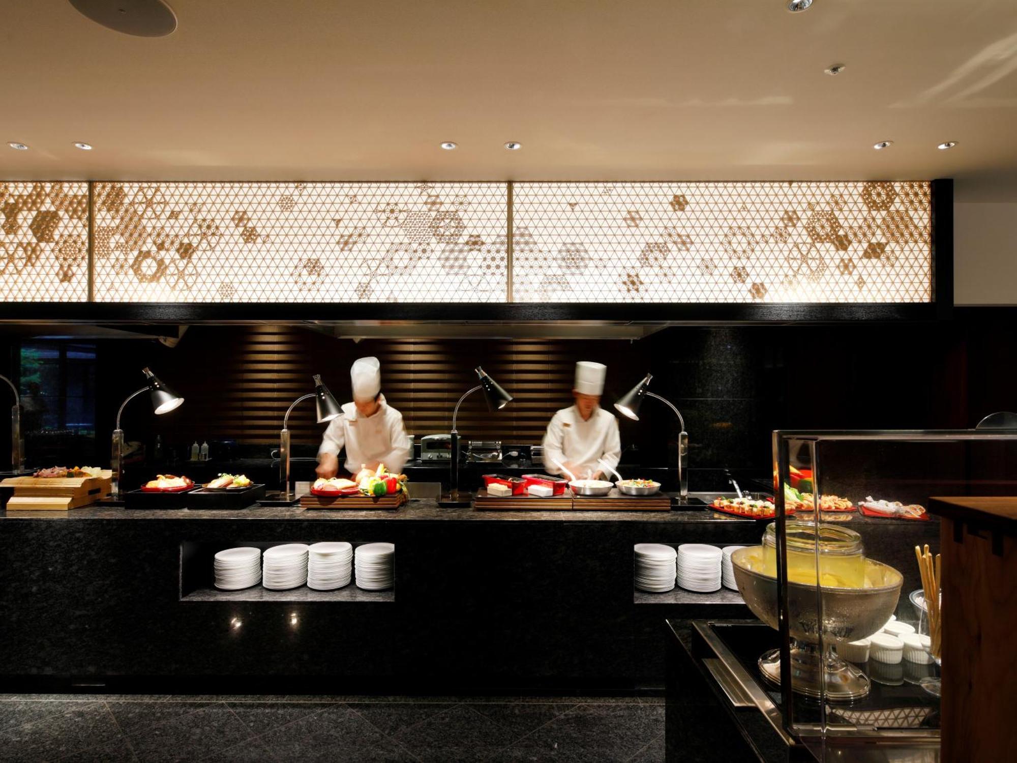The Hotel Sanraku Kanazawa 21Th December 2022 Open Exterior photo Live kitchen at the hotel